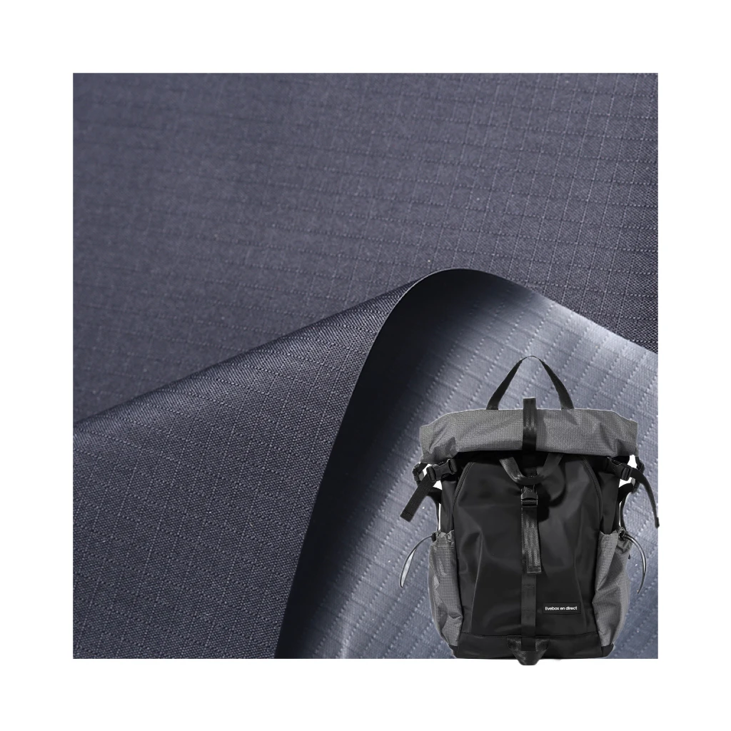 Backpack Fabric 1200d Ripstop Polyester Waterproof Fabric Pvc Coated For School Bag