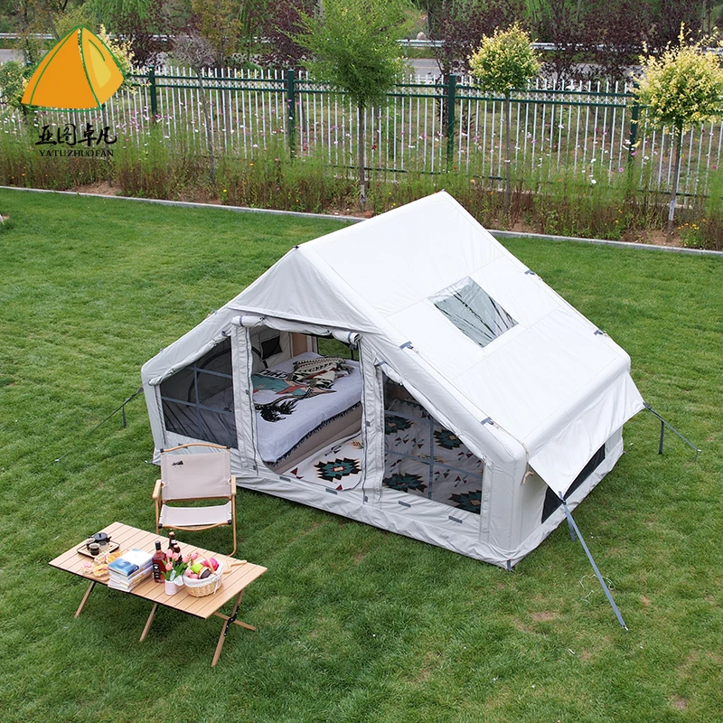 customized Outdoor Oxford Waterproof Travel Camping Tent Inflatable House Tent outdoor event air camping caravan house