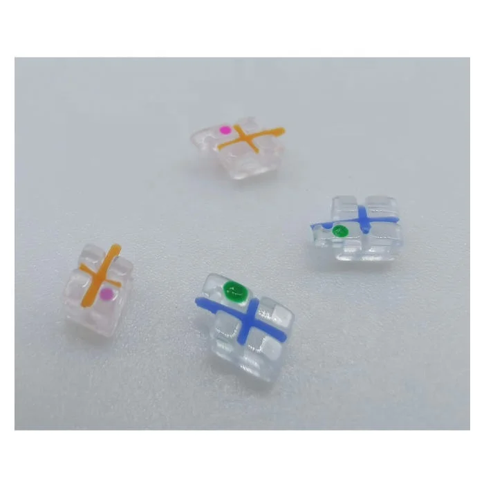 RS Medico New Dental Products invisible orthodontic brace Hooks 345 Dental Sapphire Brackets Price