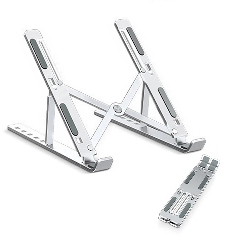 Hot Sale foldable Plastic Laptop Stand Computer Holder for mobile phone and for IPad for Amazon