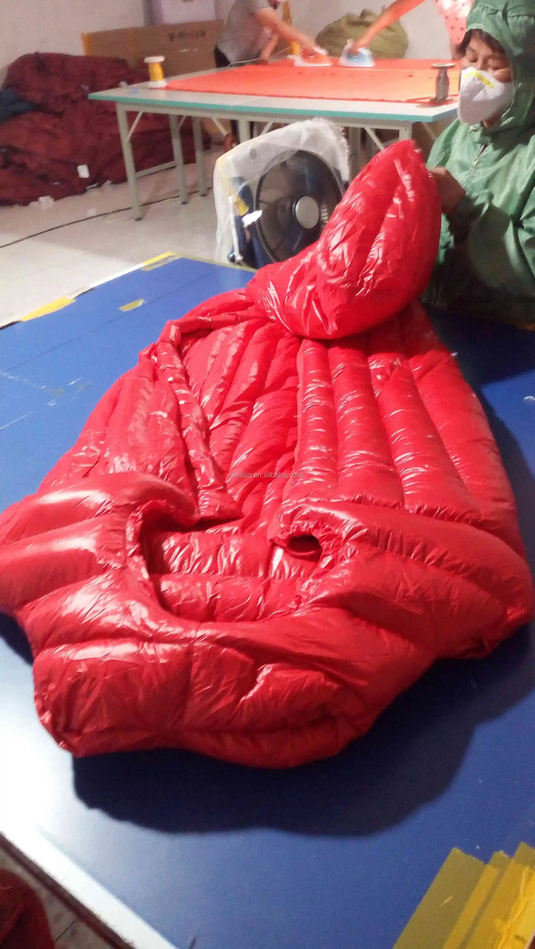 Lightweight mummy model camping sleeping bag down filled