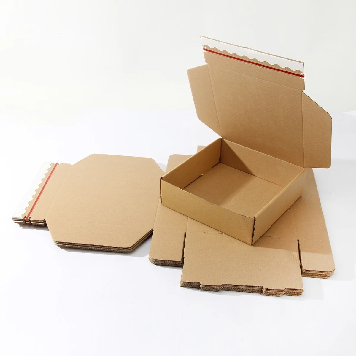Recyclable paper packaging box corrugated box for food  jewelry cosmetic