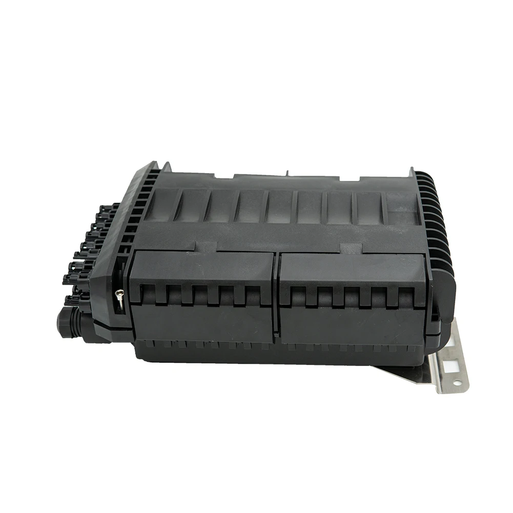 High Quality 24 Ports Ftth 96core Fiber Optic Splitter Box Outdoor Horizontal Type Optic Fiber Terminal Closure