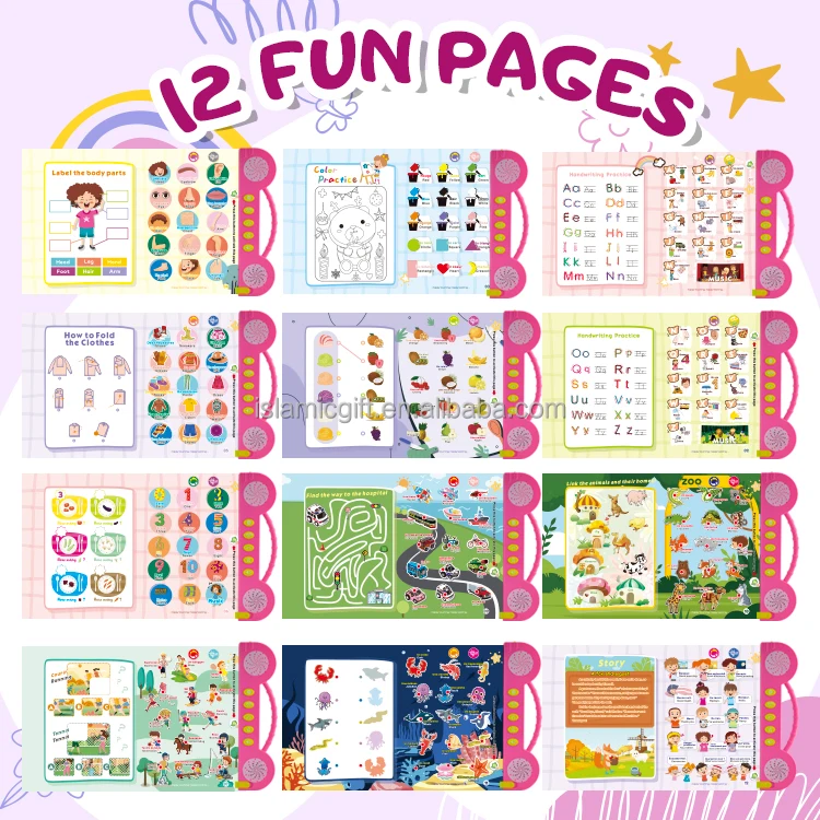 Kids Jeux Pour Enfant Electronic Toy And Book Interactive Learning Games Children Educational Toys In French