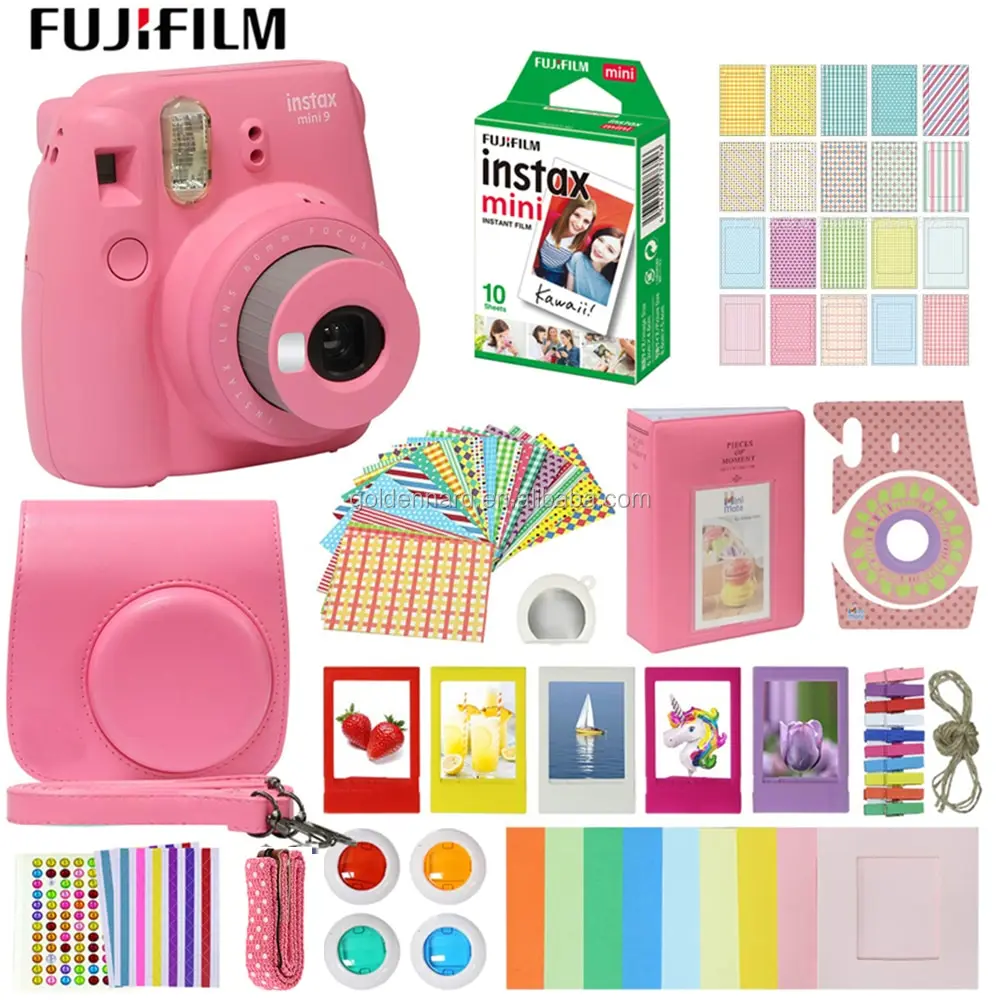 Fuji film instax  Camera Mini 9  Instant Camera  & Accessories