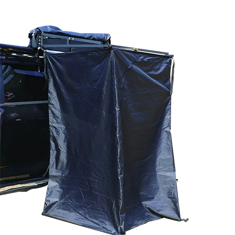 4x4 Camping accessories Shower Changing Room Toilet Bathing Tent Privacy  Car Side Shower Awning Tent With LED Strip Light