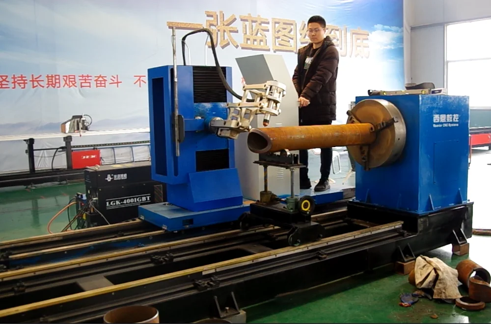 
CE certificates 5 axis cnc plasma pipe bevel cutting machine /industrial duty tube cutting equipement 