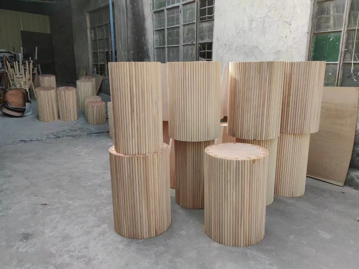 Dreamhause High Quality Round Solid Wood Dining Table Modern Marble Table Light Luxury Tables and Chairs