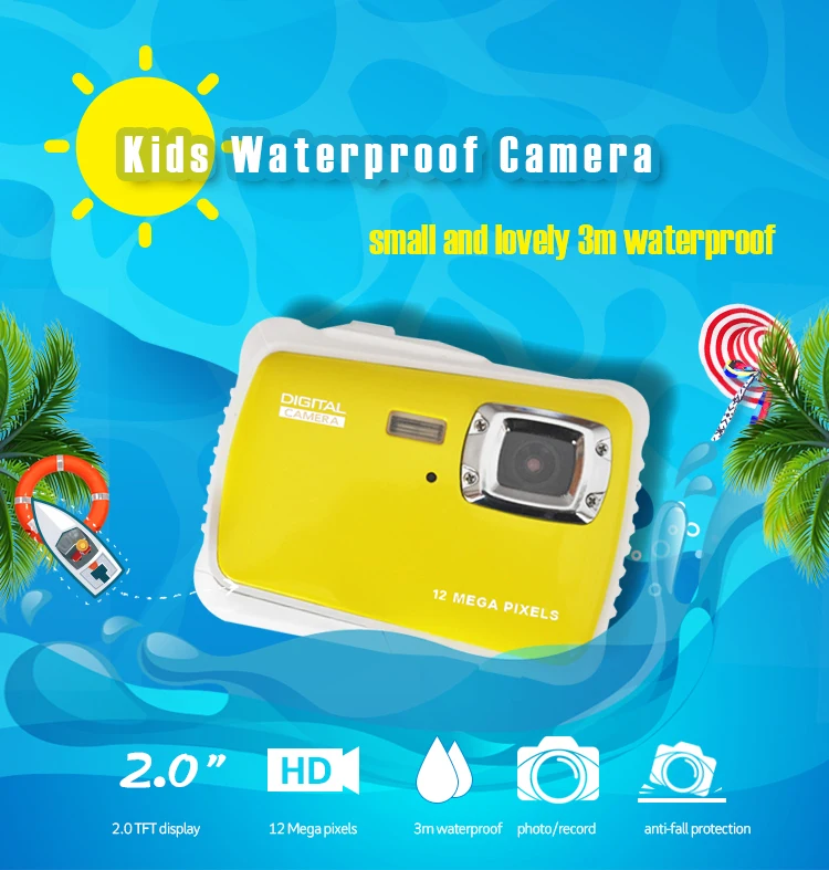  Водонепроницаемая подводная Экшн-камера HD 1080P с датчиком 5 МП 3