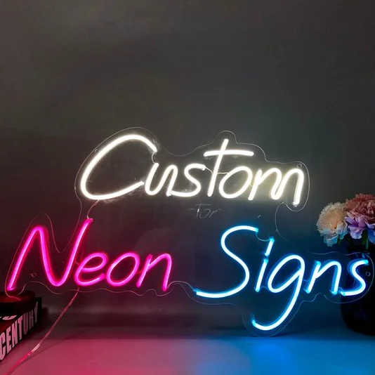 3D Wing Led neon flex Light Signs Angle Lights Angel Wings Neon Sign