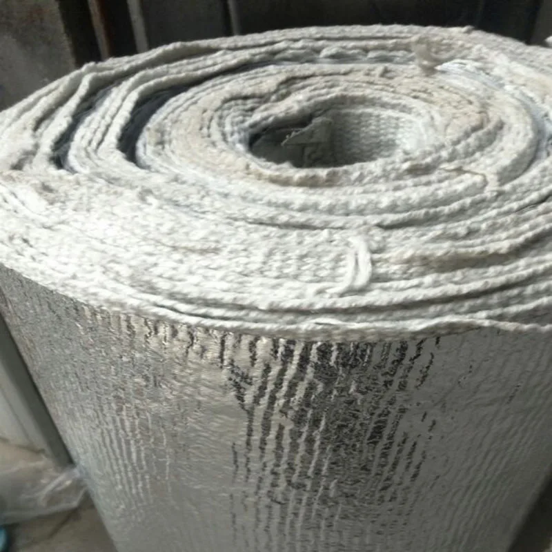 Fireproof heat/electrical insulation ceramic fiber cloth/clothing/fabric with wire for oven rotary