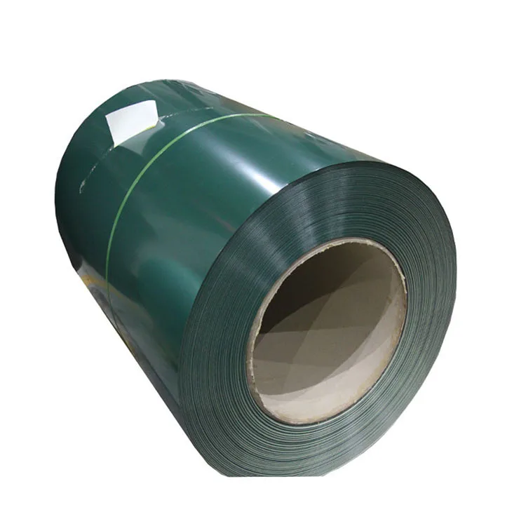 Shandong PE SMP HDP PVDP laminated painting ral 6023 ppgi galvanized steel coils manufacturers