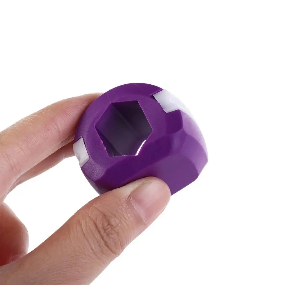 Grade Silicone Double Chin Slimming Mandibular Lift Jaw Muscle Exerciser Chew Ball Exercise Equipment Bite Muscle Exerciser