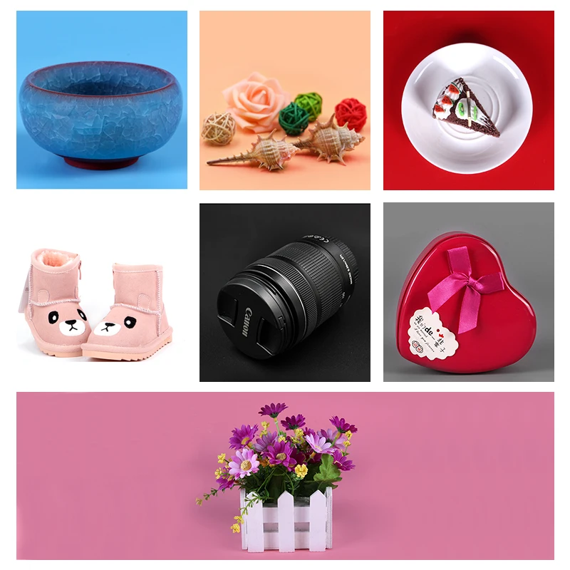 Photography Backdrop Matte PVC Background Paper Kit for Photo Video  Studio 7in1 Kit PVC Waterproof  Screen for Portrait Product