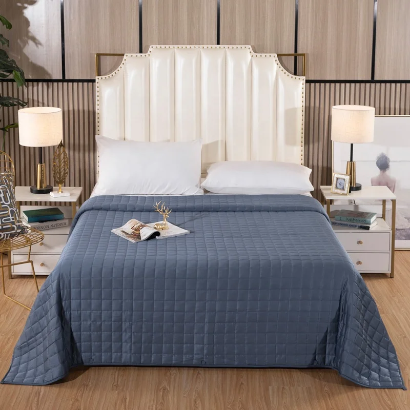 Drop Shipping 15Lbs 20Lbs 25Lbs 150X200 Anxiety Sensory Bamboo Cooling Weighted Blankets