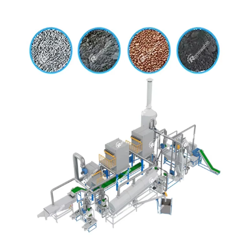 Fully-Automated Lithium Battery Recycling Processing Equipment Lithium Battery Recycling Machine For Cathode Powder