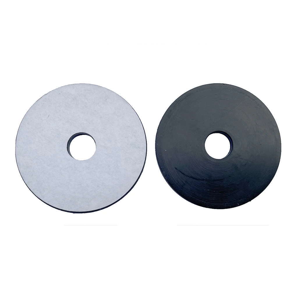
White Black Flat Washer with back stick Plane Spacer Insulation Gasket Ring For Screw Bolt 