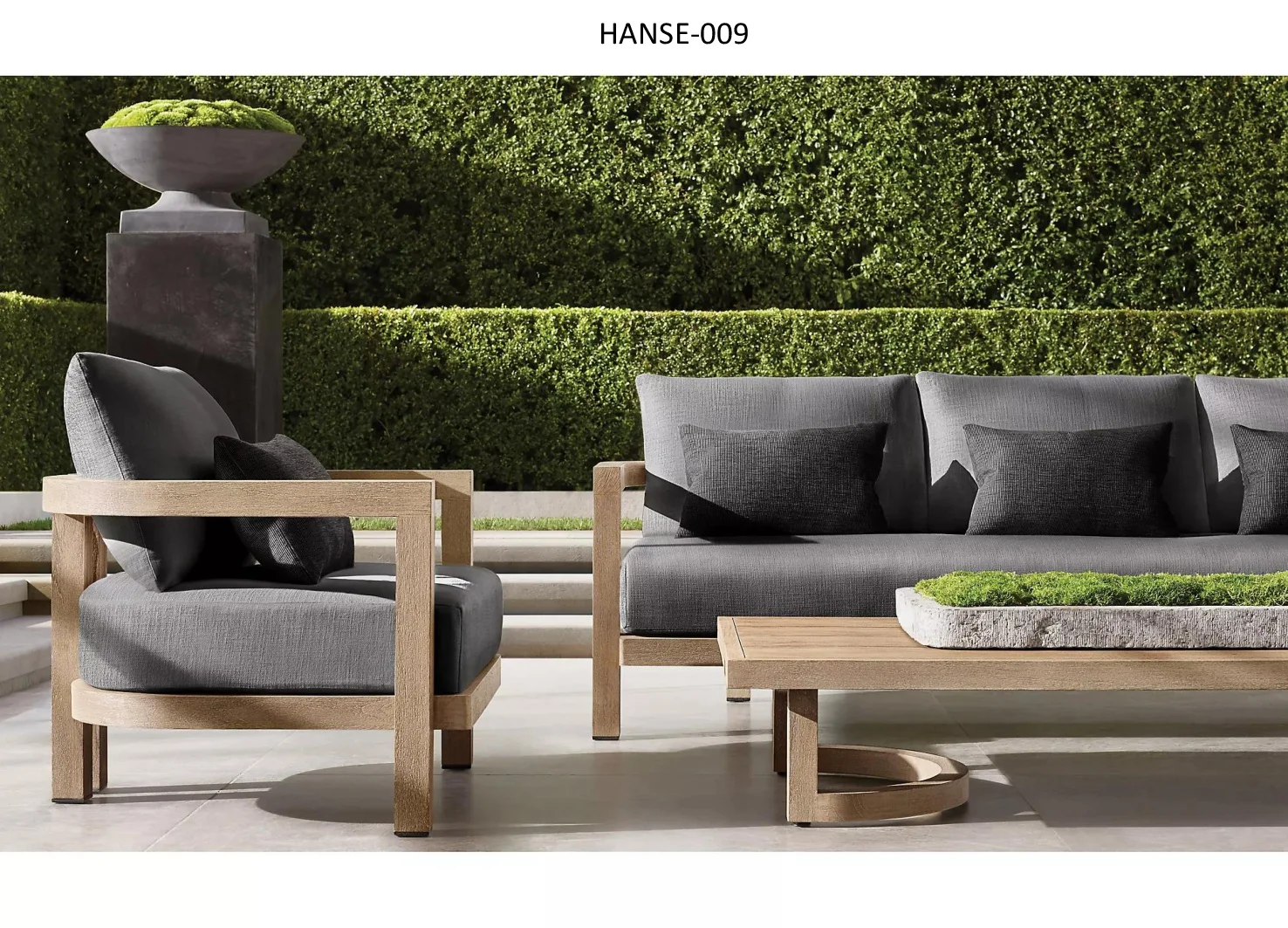 Garden Furniture cane wood wicker patio set garden table set outdoor garden furniture set