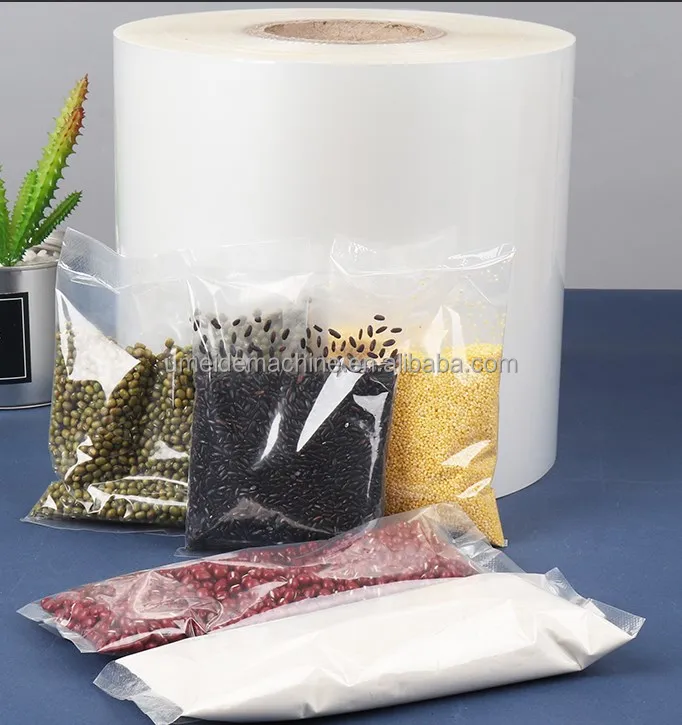Food grade used Transparent PE/PET composite packing  Roll Film