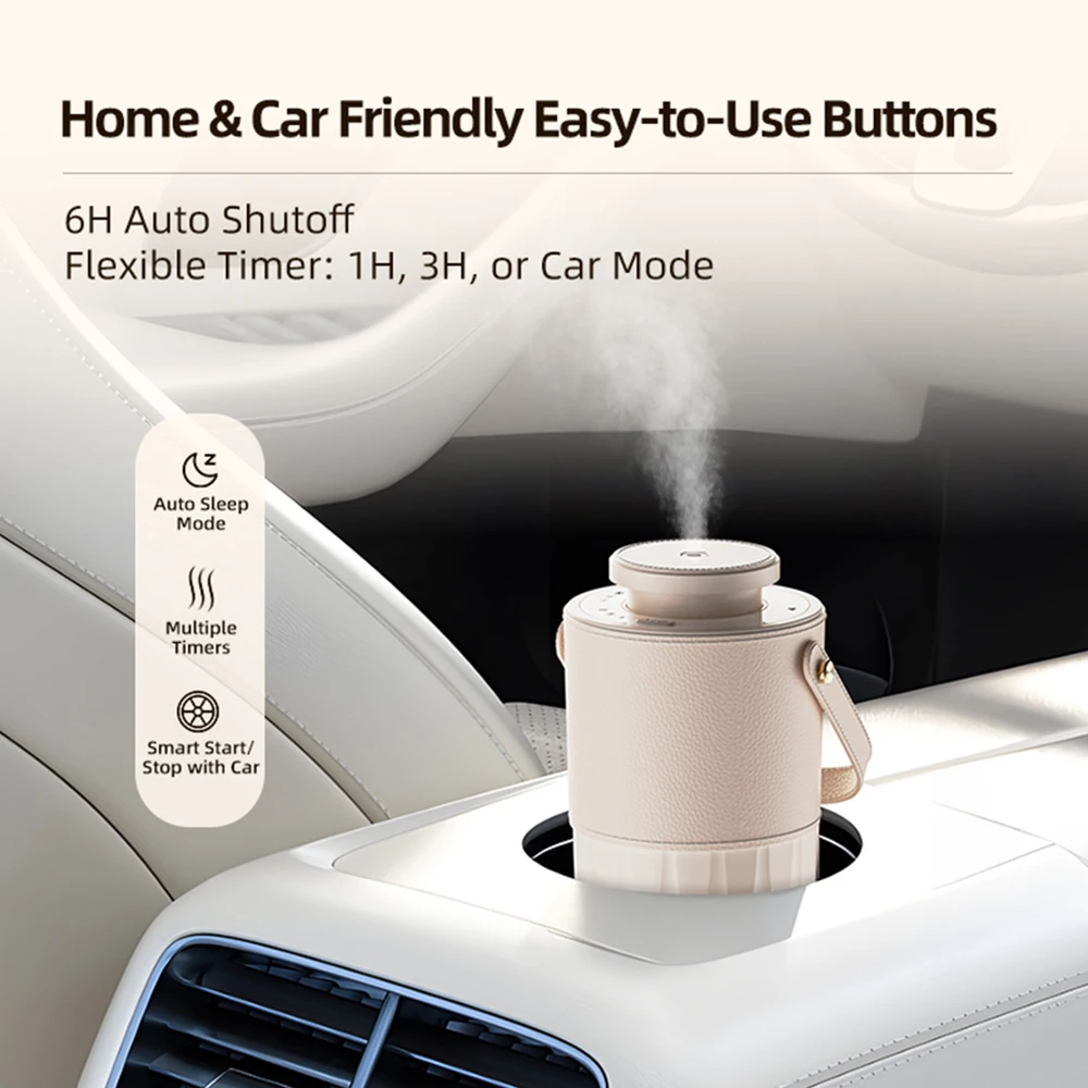 SCENTA Wholesale Luxury Home Essential Oil Diffuser Air Freshener Intelligent Aroma Diffuser USB Rechargeable Fragrance Diffuser