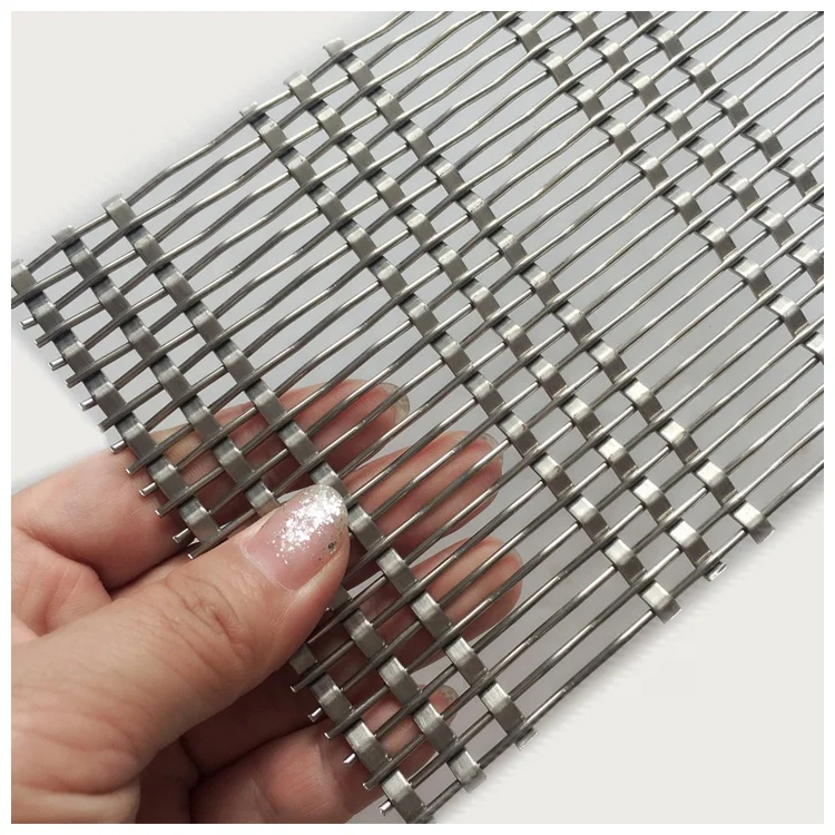 High Quality Shuolong 304 Stainless Steel Metal Decorative Mesh For Outdoor Wall Decoration