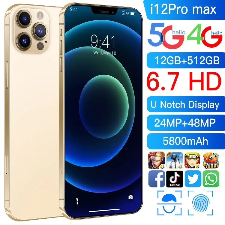  2021 mobile phones in dubai 12GB+512GB Octa Core CPU With Good