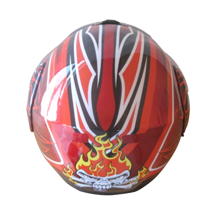 New Design Flip up Modular Casco Motorcycle Helmet Full Face Helmet China Black/white Safe Driving MD-808 Virtue XS/S/M/L/XL/XXL