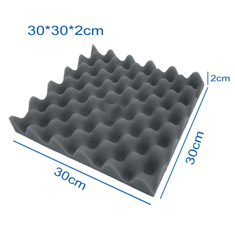 Popular Style Egg Crate Foam Wall Cushion Fireproofing Acoustic Panel Diffuser Sound Proof Wall Panels