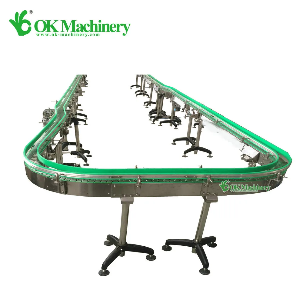 Customized Powered Stainless Steel Conveying Equipment Speed Adjusted Plate Attach Conveyors Sus Chain Plate Belt Conveyor
