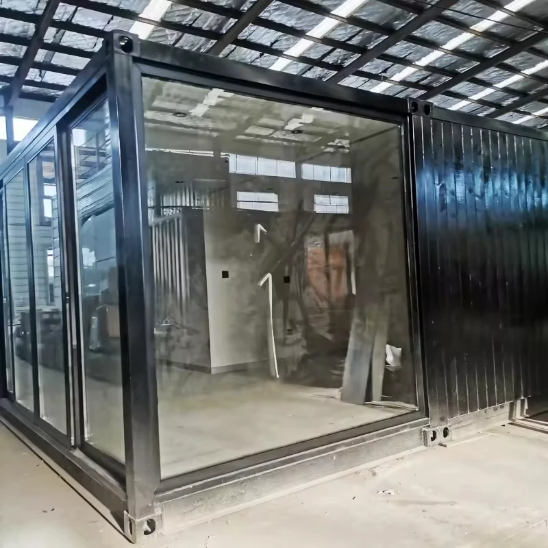 New design prefab portable house structure expandable prefab container home house