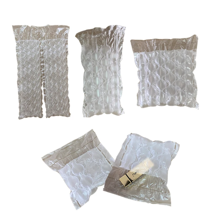  Transparent Packaging Material Air Cushion HDPE Inflatable Bag Bubble Film