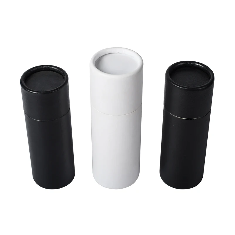 10ml 15ml 20ml 30ml 50ml 60ml 100ml Recycled Cosmetic Kraft Paper Cardboard Tube For glass bottles Cardboard Tube