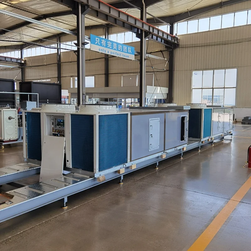 
High quality CE 10ton 35kw heating ang cooling rooftop air conditioner for buliding Cinema 