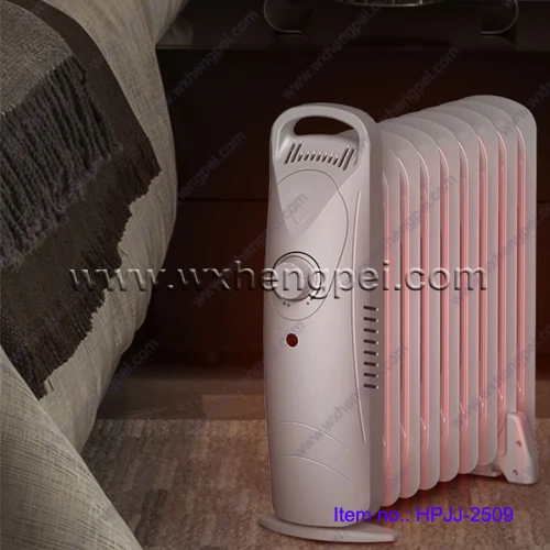 Mini Oil Filled Heater / Adjustable Temperature Compact and Slim Portable Space Heater