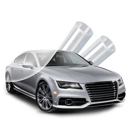 SULAMEDER 7.5mil clear car ppf invisible vinyl wrap paint protection film anti-scratch tpu 1.52X15m