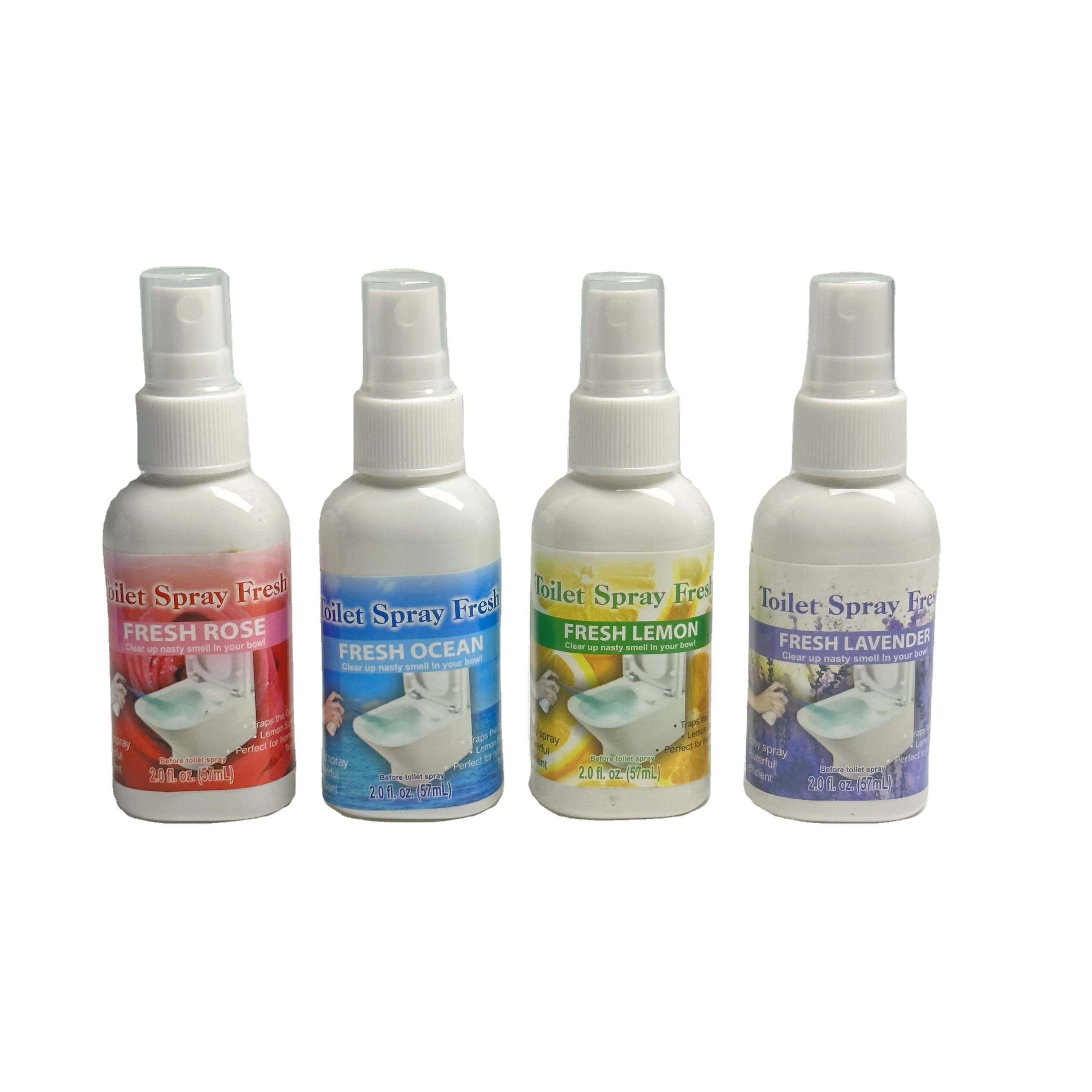 Long lasting Natural Fragrance toilet Air Freshener Spray House Perfume Deodorant Spray Bottle 57ml