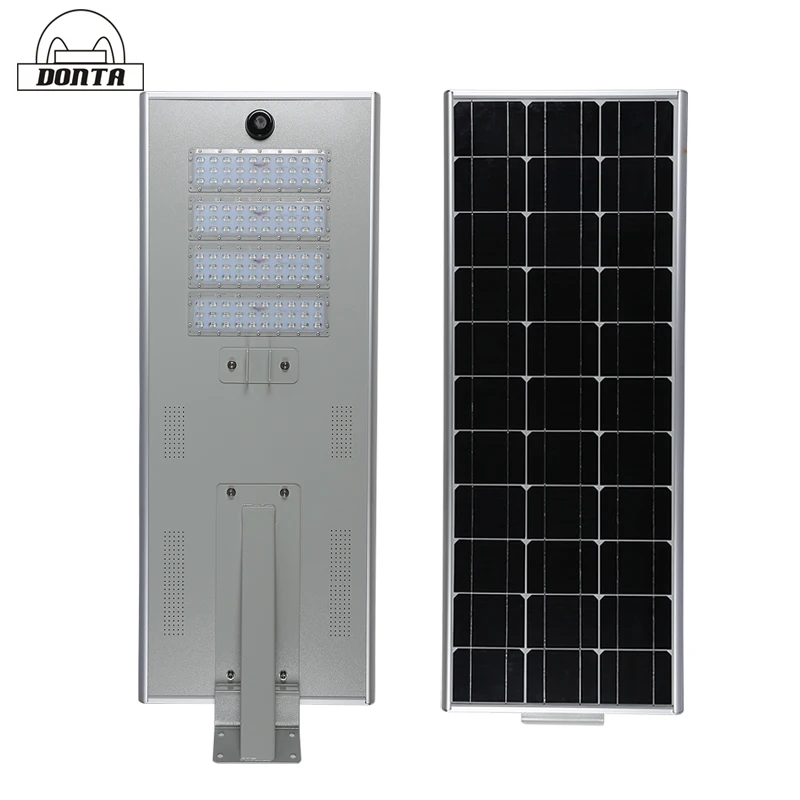 Manufacturer Supplier high power integrated solar power led street light 80w outdoor waterproof
