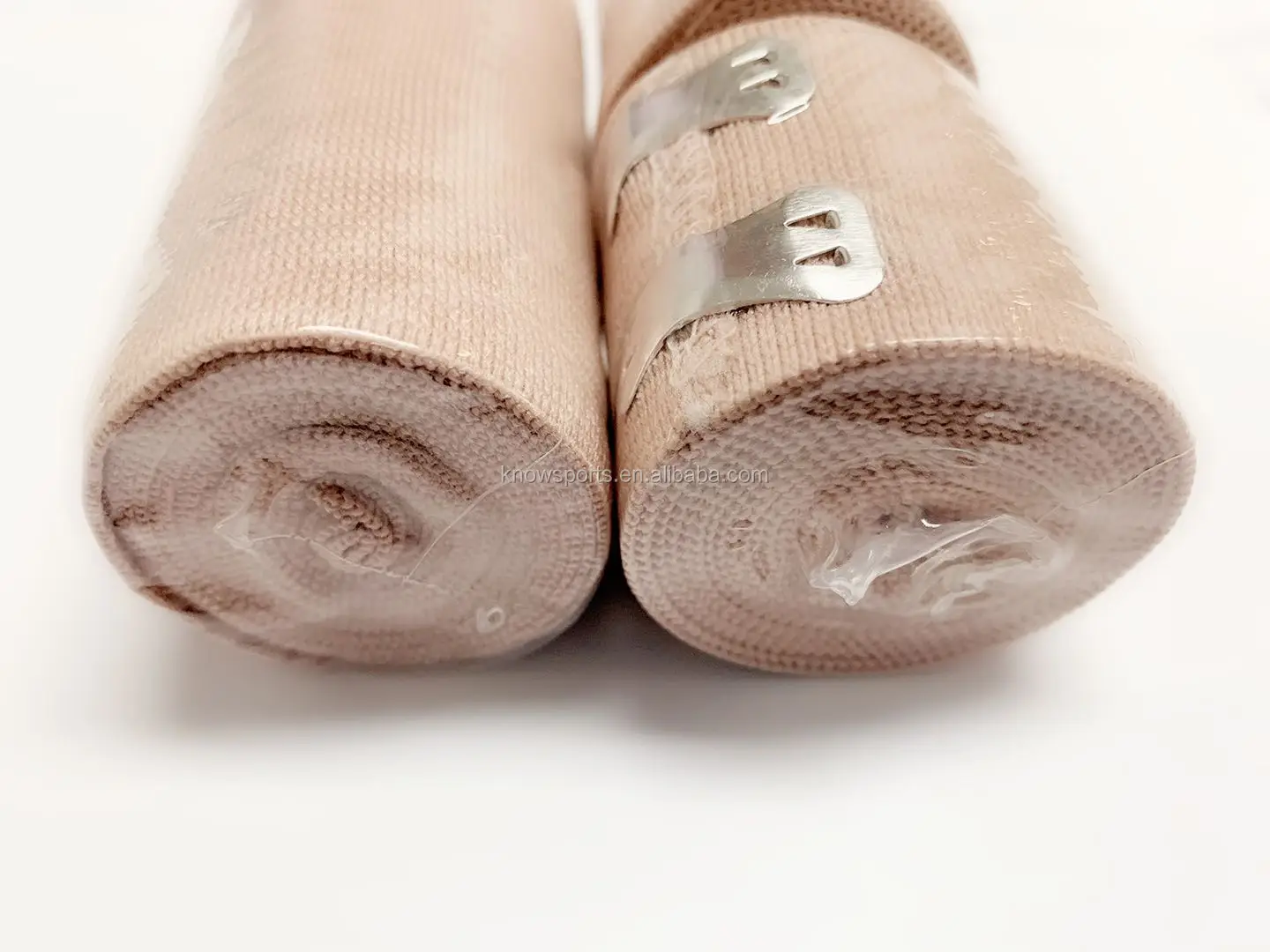 High Elastic Bandage with clips-Washable non-aging elastic cotton crepe Bandage/Tapes Manufacturer
