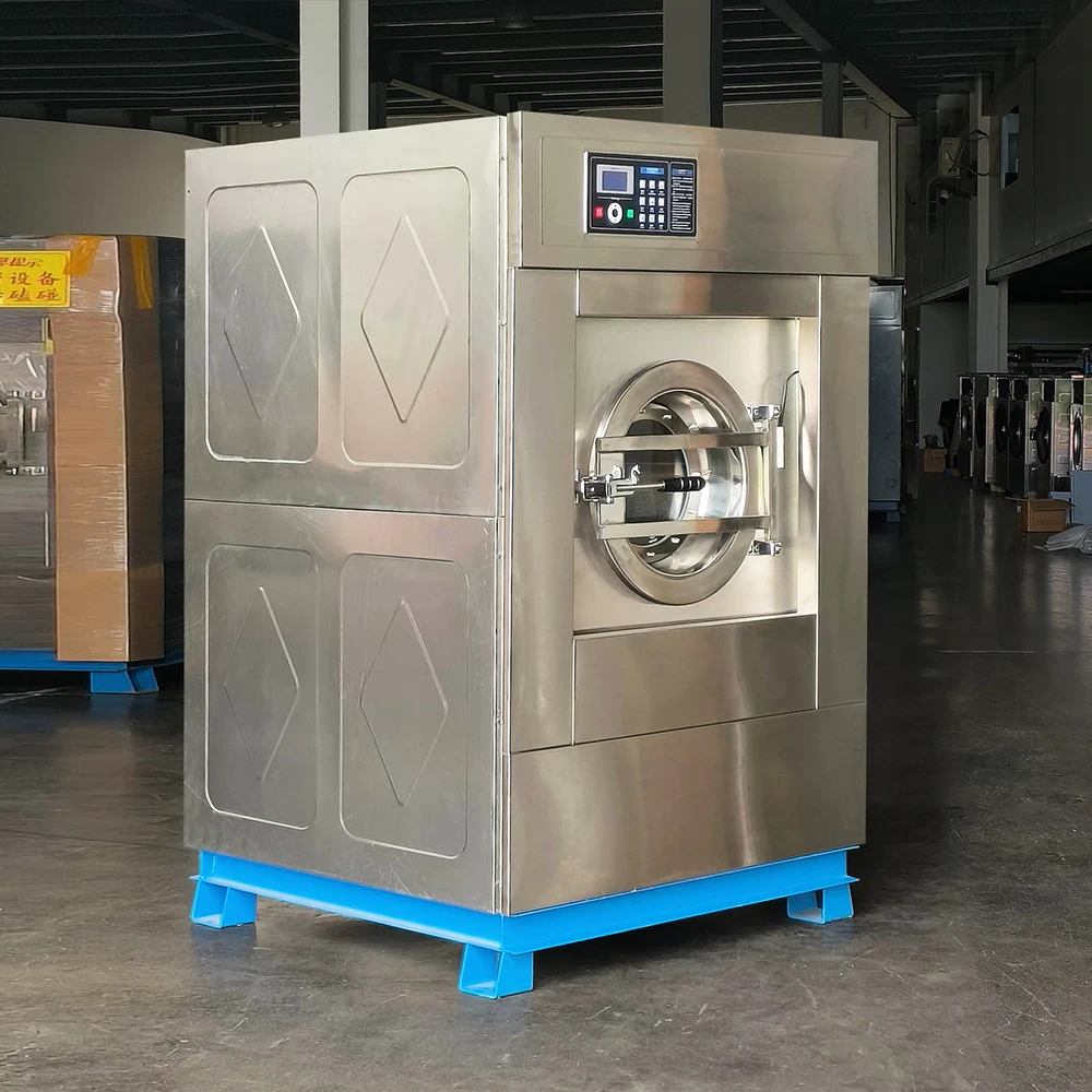 20 kg Industrial Commercial Fully Automatic Laundry Washing Equipments Washer Extractor for Hotel