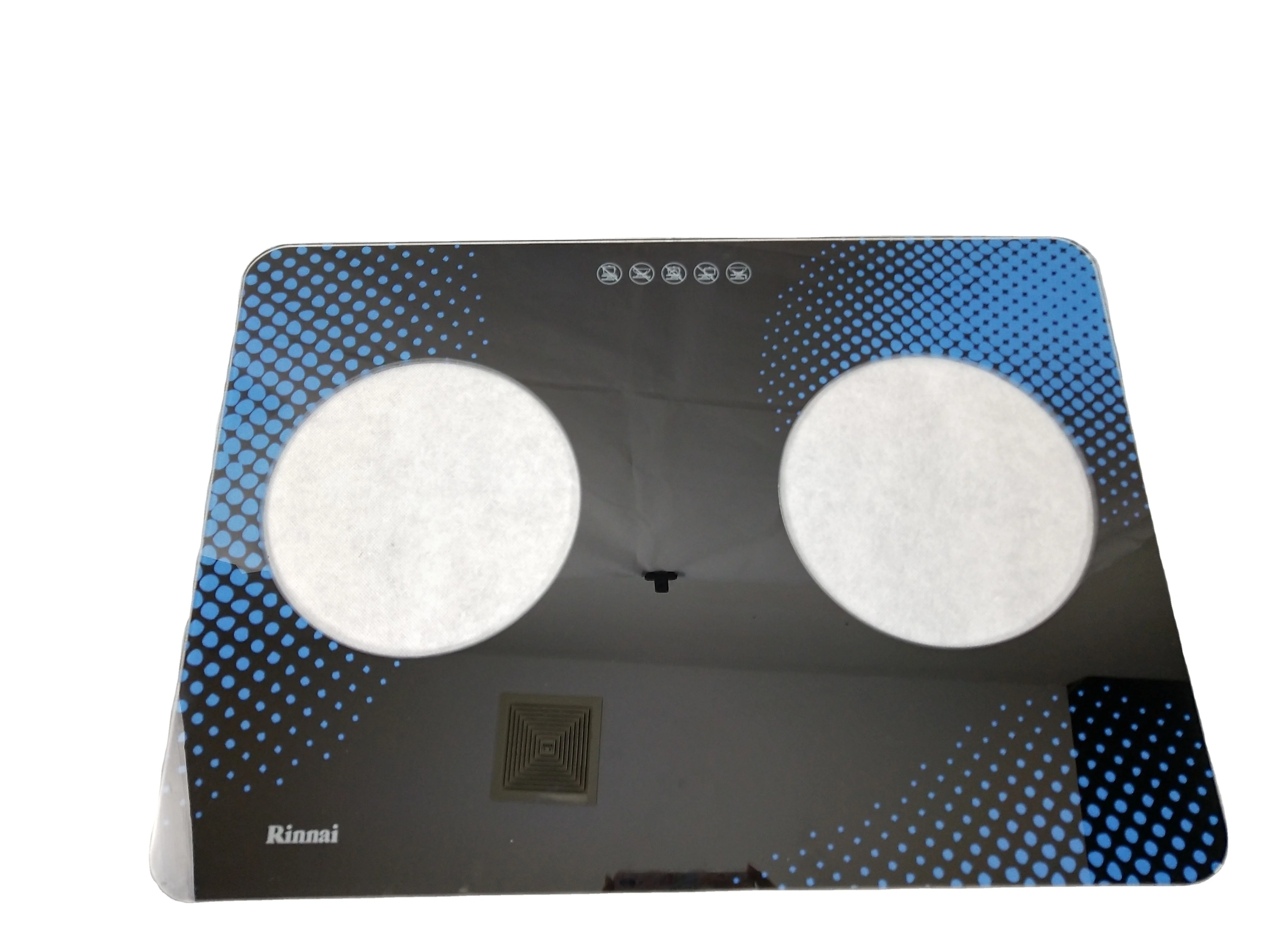 Accessory electric gas stove 3 burner tempered glass top stove covers cooker parts tempered glass prices