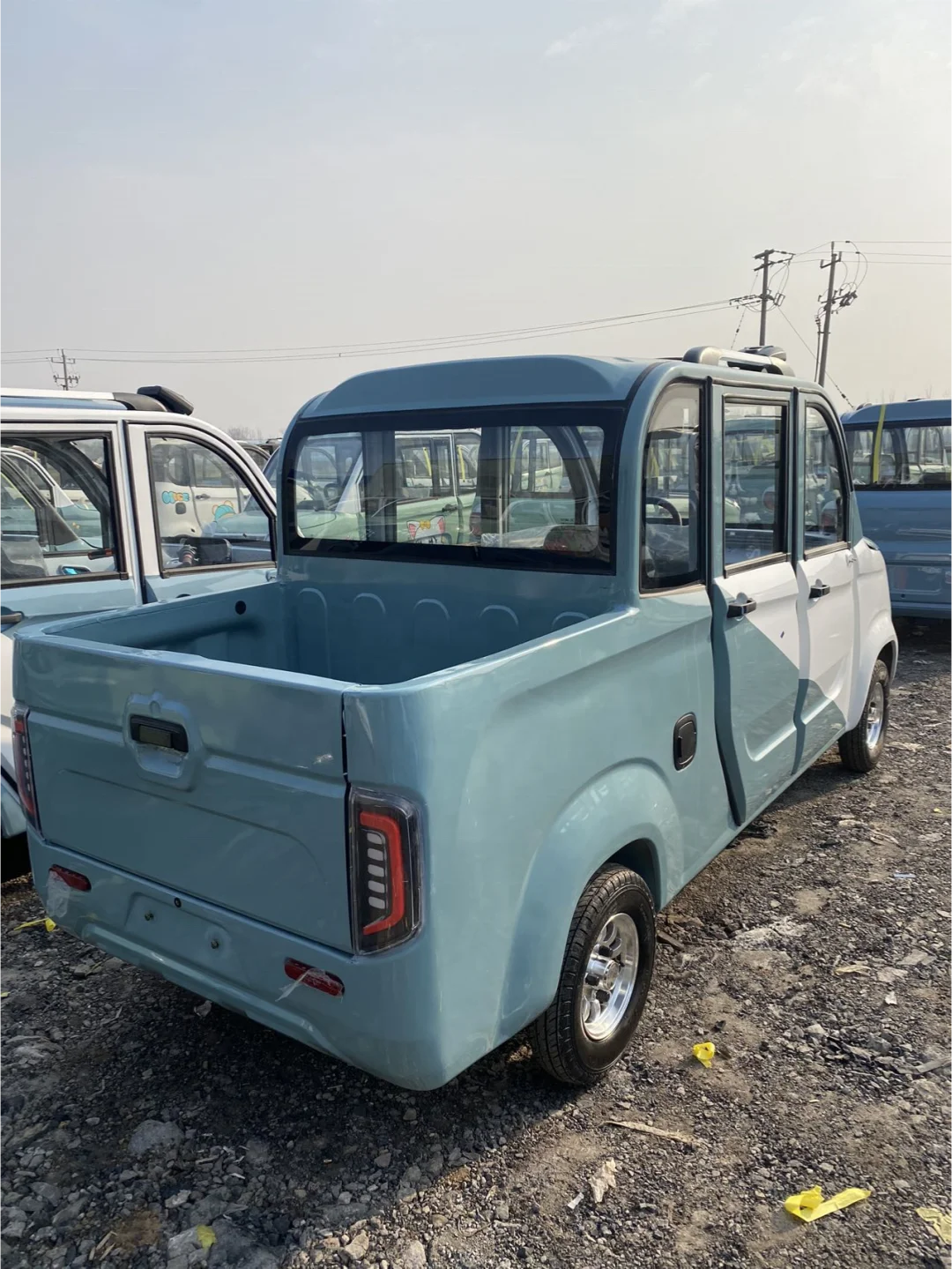 Лидер продаж небольшой электрический автомобиль пикап 1000 Вт двигатель с одним приводом