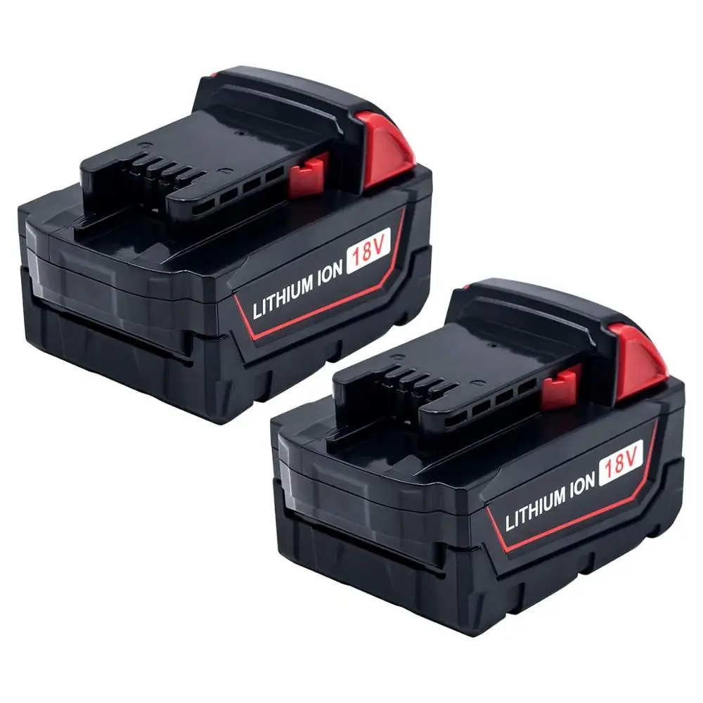 
full capacity replacement Milwaukee M18 lithium impact drill battery for 48-11-1850 48-11-1840 