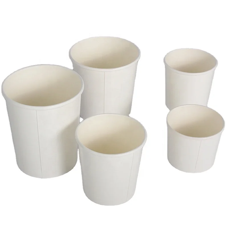 Custom Most Popular  390cc 520cc  Disposable Paper Bowl