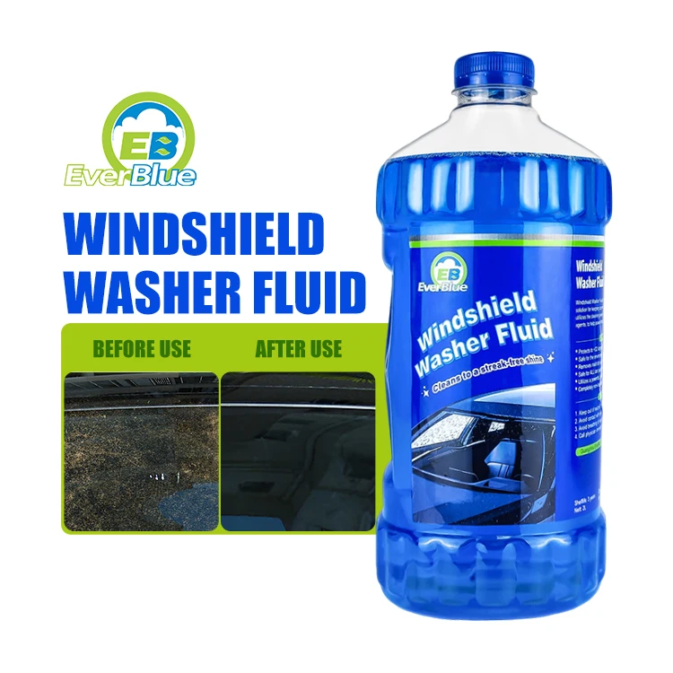 2Lx12Bottle Car Windshield Cleaner Removes Bugs Tar Windshield Wash fluid