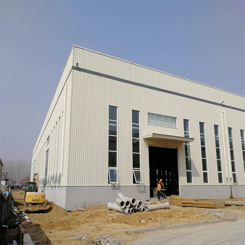 New Design Professional Construction Solutions Structure Industrial Buildings Steel Warehouse