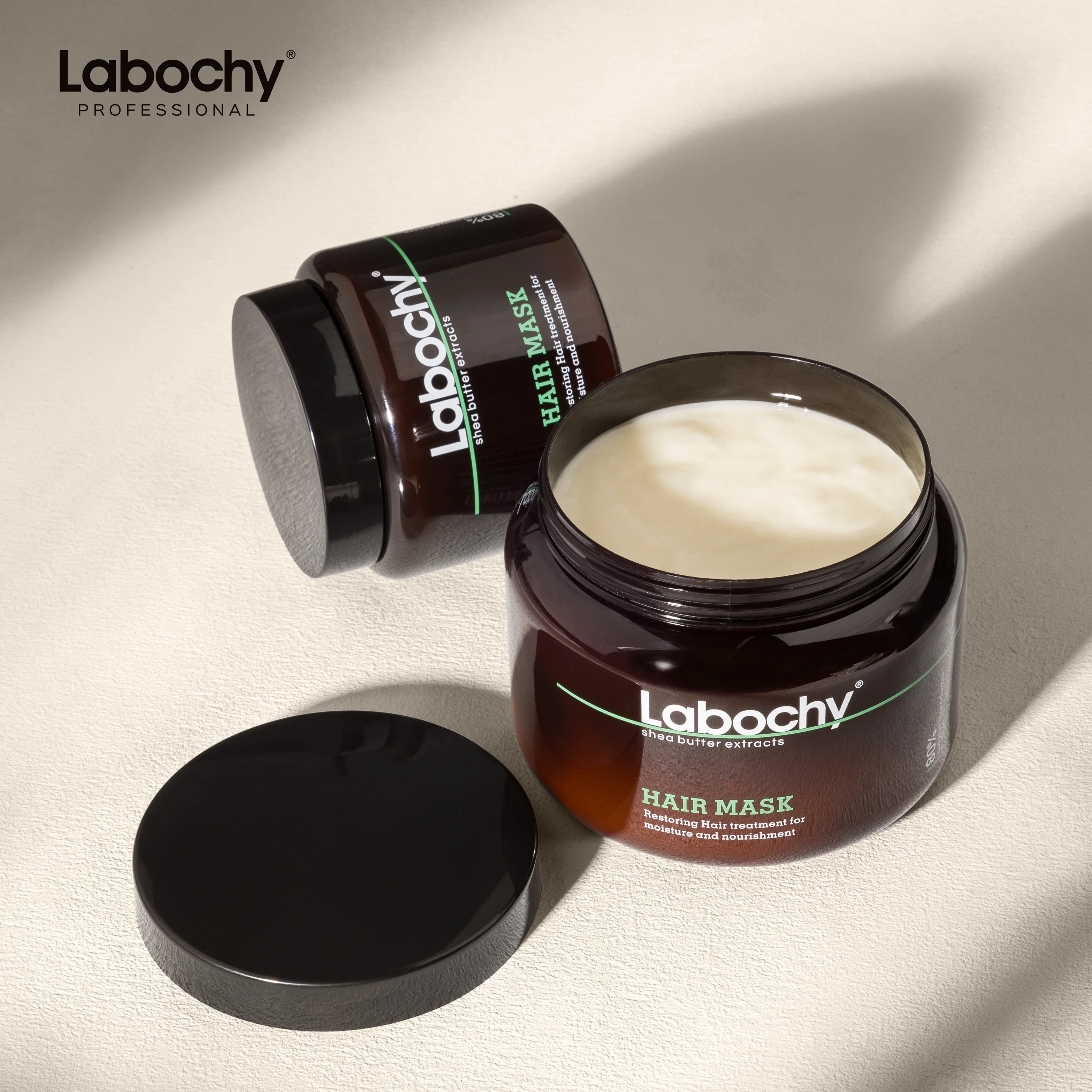 Private Label Coconut Shea Butter Hair Mask For All Kinky Hair 4C Hair Treatment