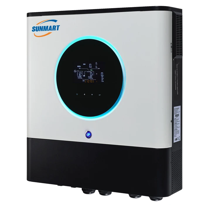 48V 8kw Hybrid solar inverter 120A MPPT charger 48V 500V PV Reserved RS485, CAN-BUS or RS232 for BMS