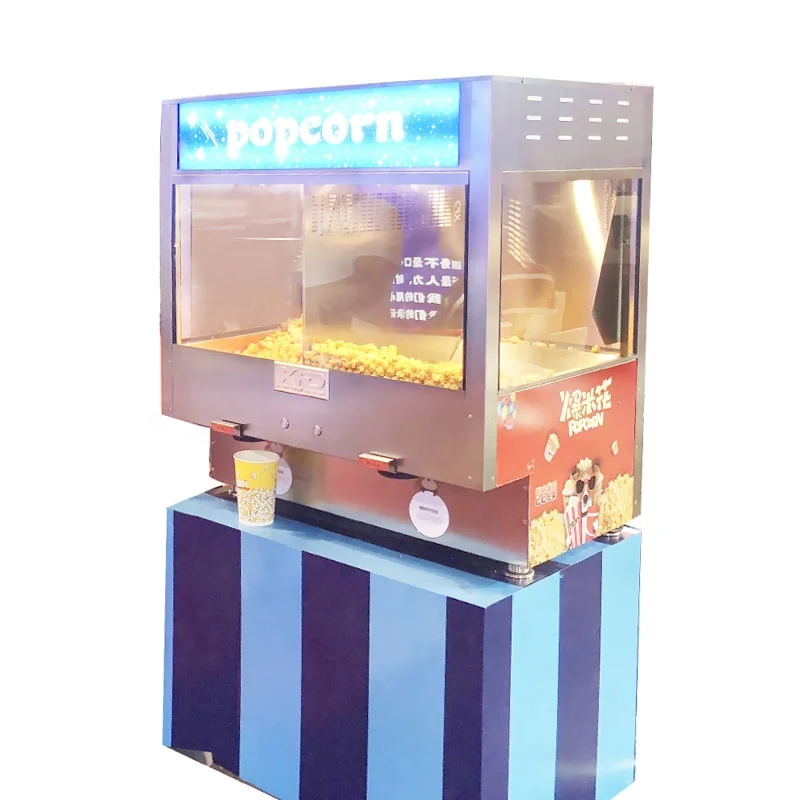 ZSX-98 Self Serving Machine for Popcorn Discharging Machine Tabletop Popcorn Dispenser with Auger