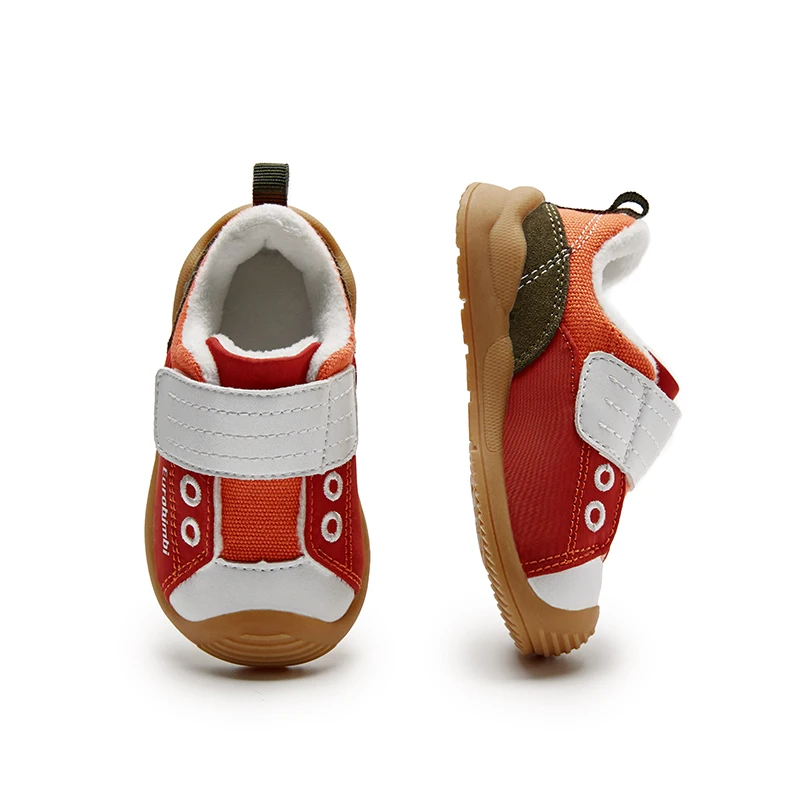 
winter Velvet lining girl boy fashionable child toddler luxury baby designer kids shoes 