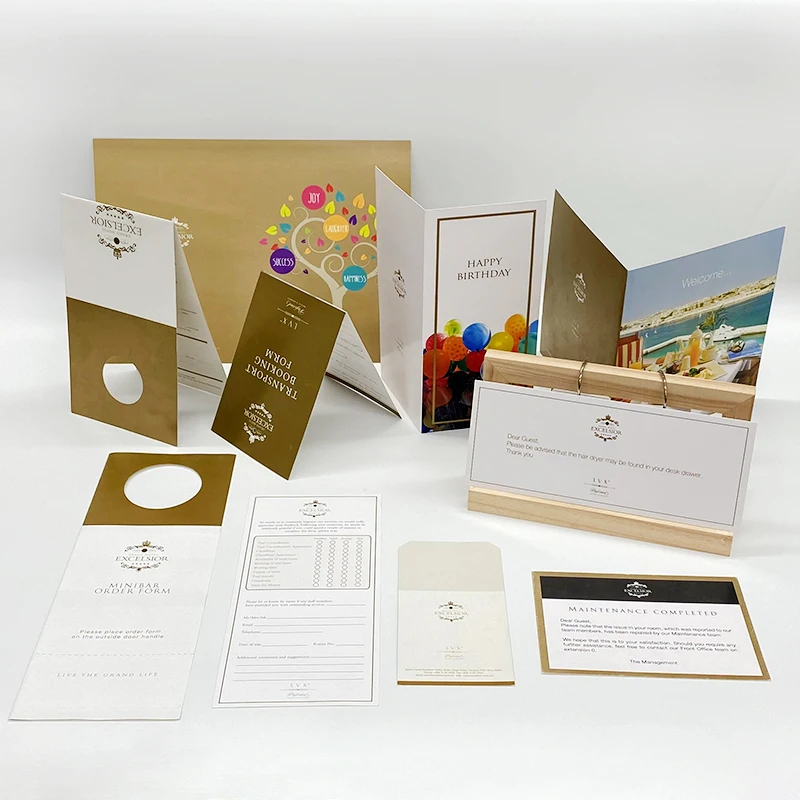 Custom printing advertising business card folding postcard wedding gift card thank you birthday greeting christmas paper card